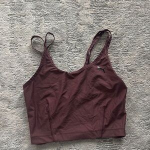 Puma Women's Deep Brown Sports Bra